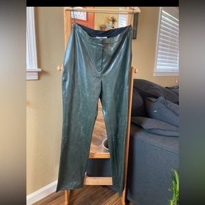 Leather Moschino pants